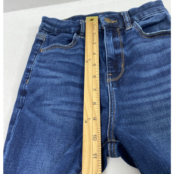 American Eagle Jeans Womens Size 000 Curvy Super Hi Rise Jeggings Stretch Denim - Picture 9 of 12